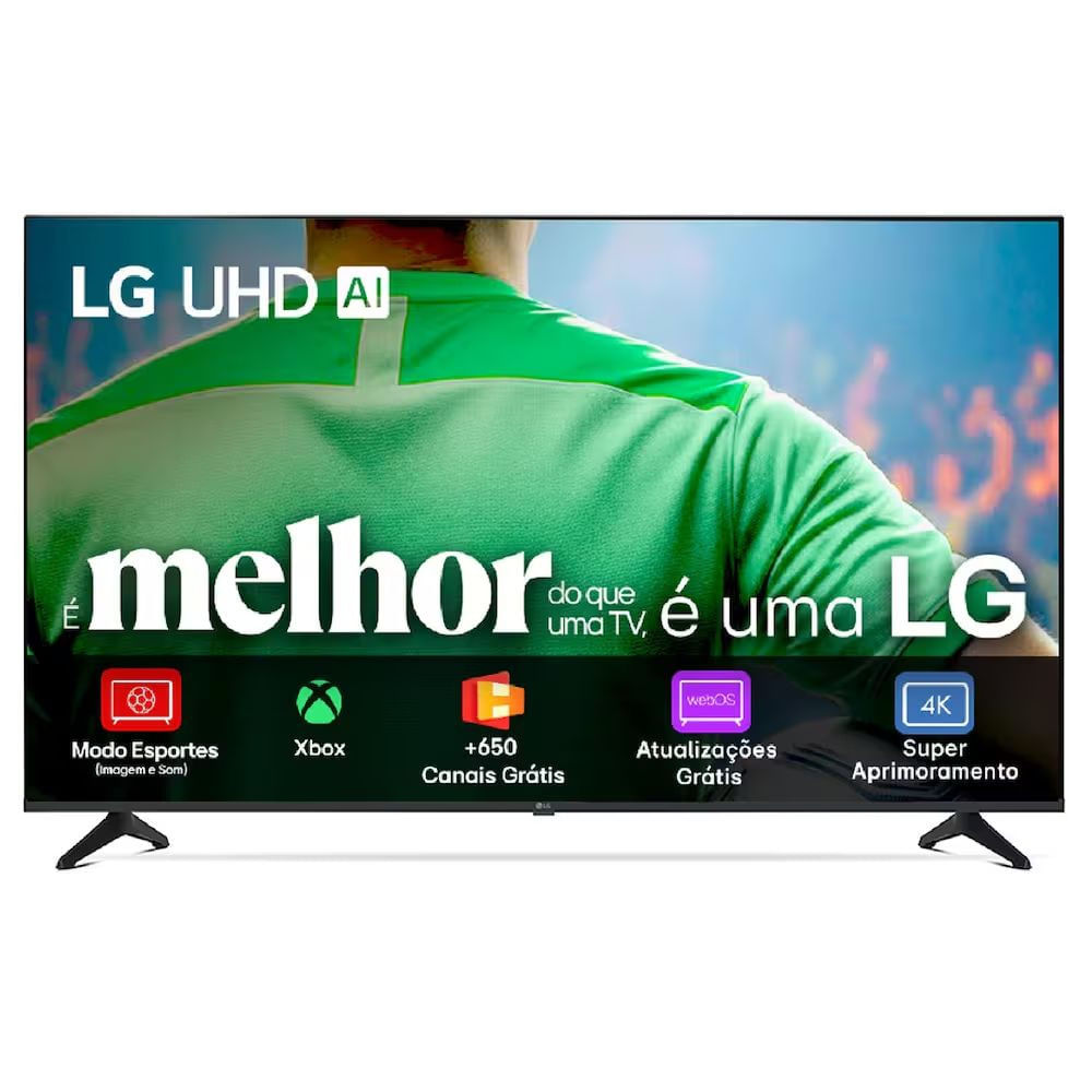 Imagem Smart Tv 4K 43 Uhd 43Ua7500psa Processador A7 Gen8 Alexa Integrado Otimizador De Jogos Lg