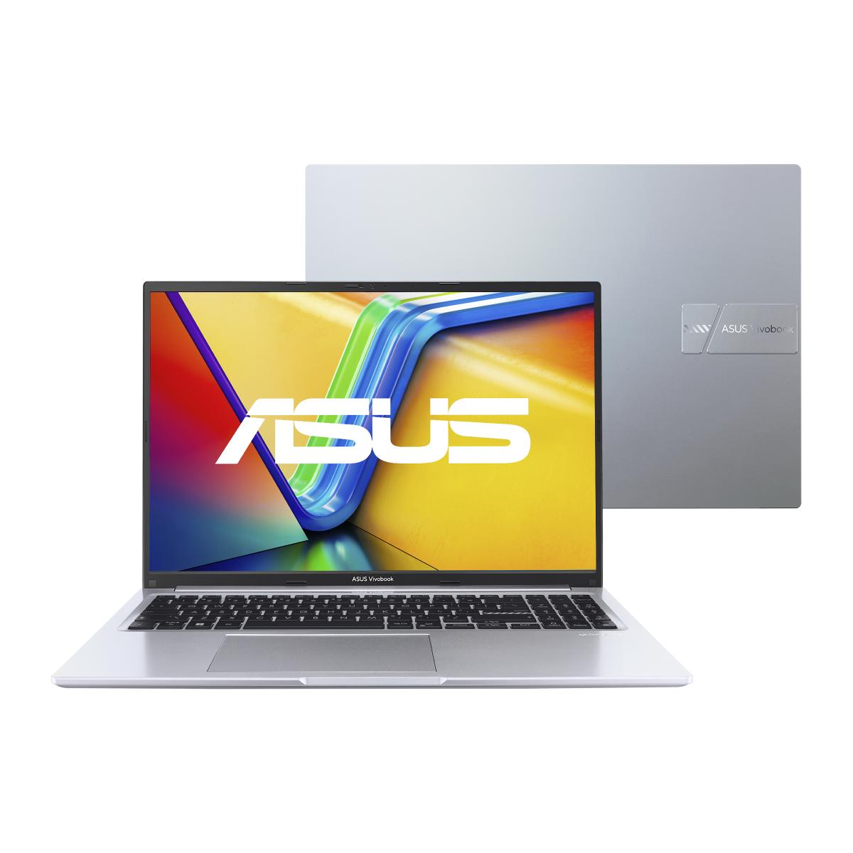 Imagem Notebook Asus Vivobook 16 X1605va Intel Core I7 1355U 16Gb Ram 512Gb Ssd Windows 11 Home Tela 16 Ips Fhd Silver - Mb763w