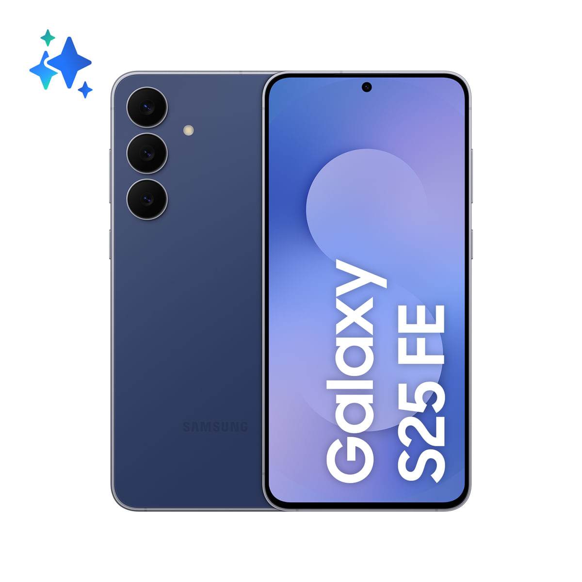 Imagem Smartphone Samsung Galaxy S25 Fe 256Gb Azul Marinho
