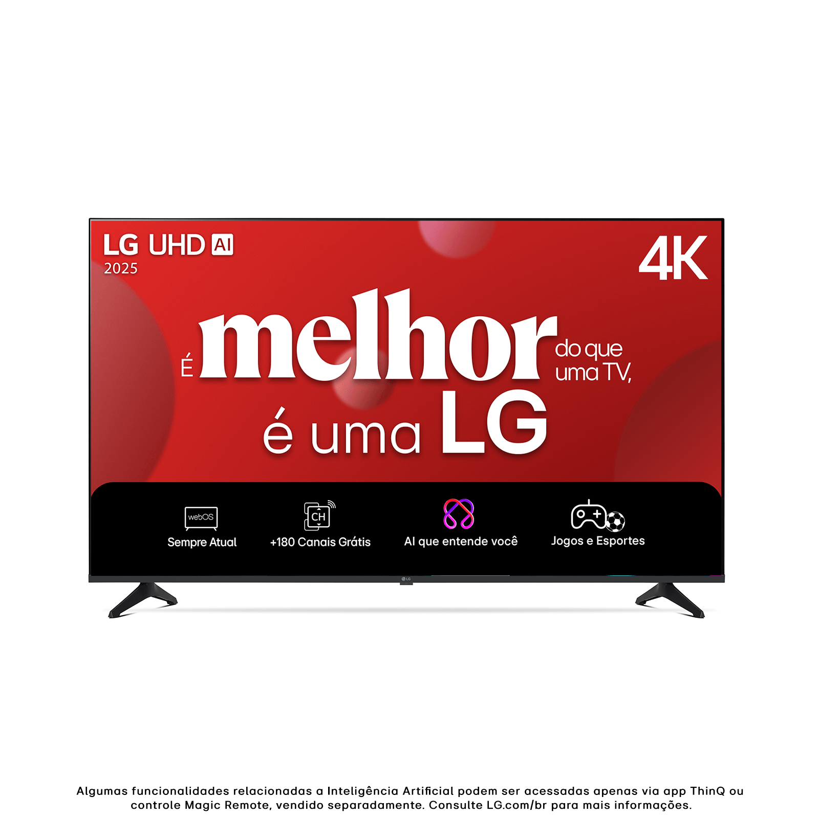 Imagem Smart Tv Lg 43 43Ua7500psa 4K Uhd Led A7 Ai Processor 4K Gen8 Webos 25