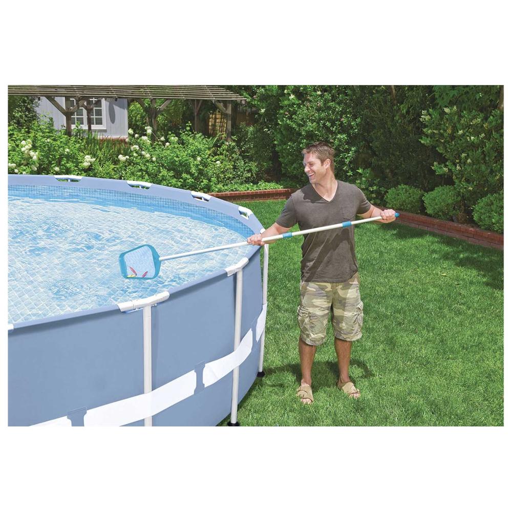 Peneira Para Piscina 29,5X41,6Cm Azul