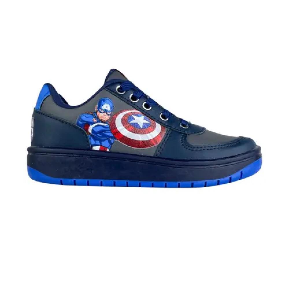 Tenis Disney Capitao America Marvel Ref Mca02dy Gft/mar 032