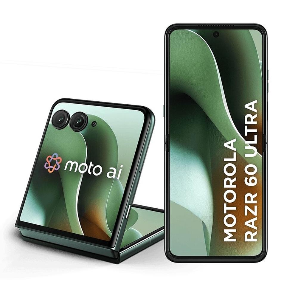 Imagem Smartphone Motorola Razr 60 Ultra 5G - Verde, 1Tb, 32Gb (16Gb Ram+16Gb Ram Boost), Câmera 50 Mp E Tela De 7"