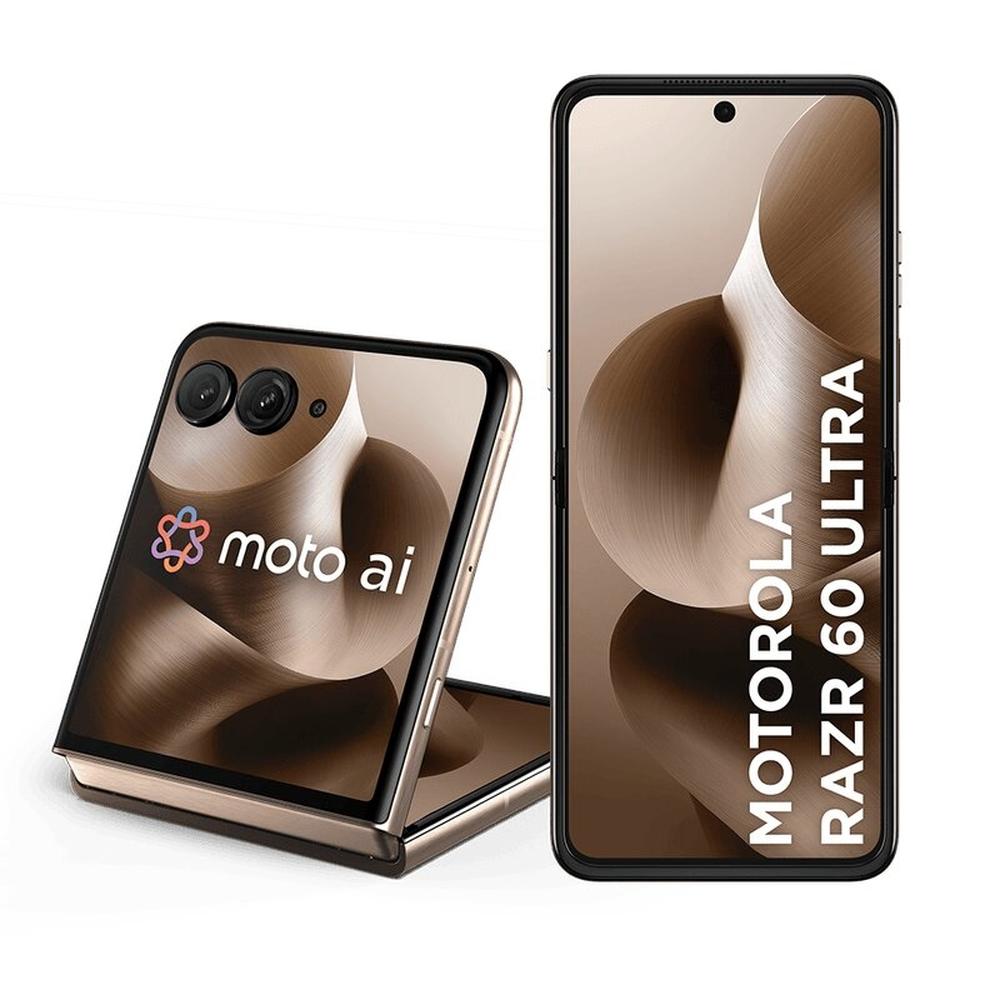 Imagem Smartphone Motorola Razr 60 Ultra 5G - Madeira, 1Tb, 32Gb (16Gb Ram+16Gb Ram Boost), Câmera 50 Mp E Tela De 7"