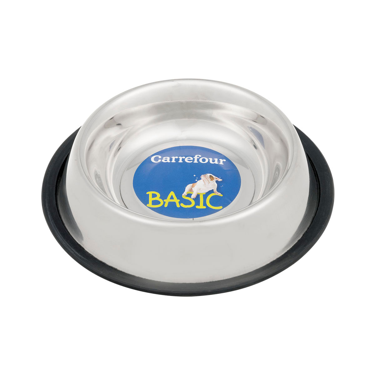 Comedouro Em Inox Para Animais De Estimação 21 Cm Carrefour Basic
