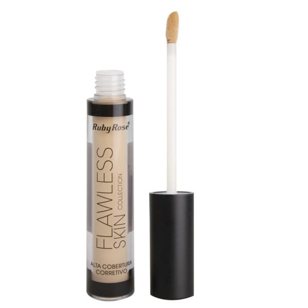 Ruby Rose Corretivo Liquido Naked Flawless Cor L1