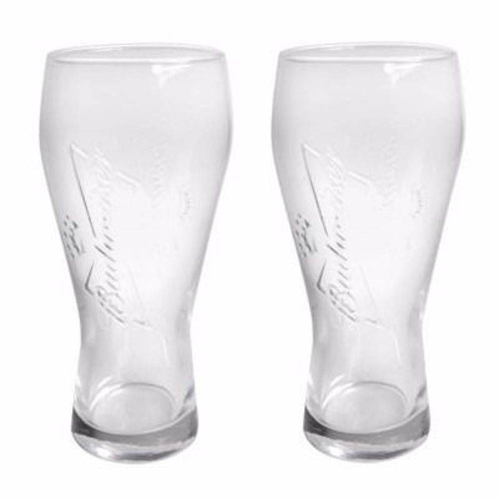 Conjunto De 2 Copos Budweiser 400Ml - Globimports