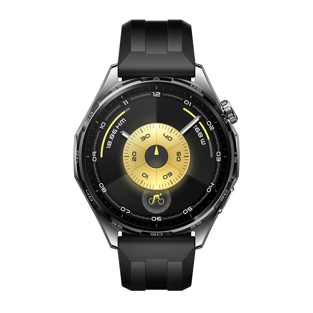 Imagem Smartwatch Huawei Watch Gt 6 46mm, Esportes, Bateria Até 21 Dias, Bem-Estar Emocional Preto