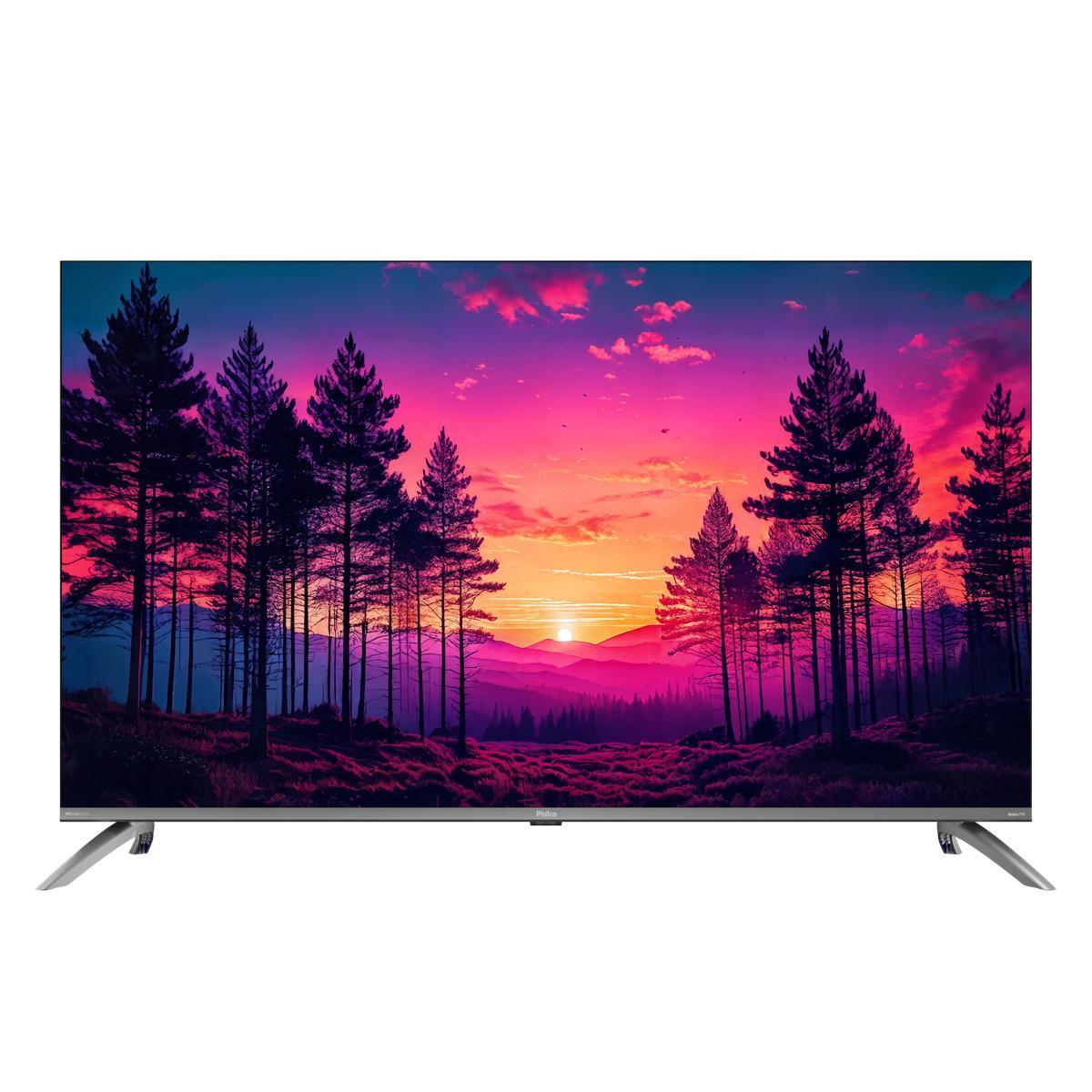 Imagem Smart Tv 50" Philco Qled Uhd Roku P50cra Bivolt