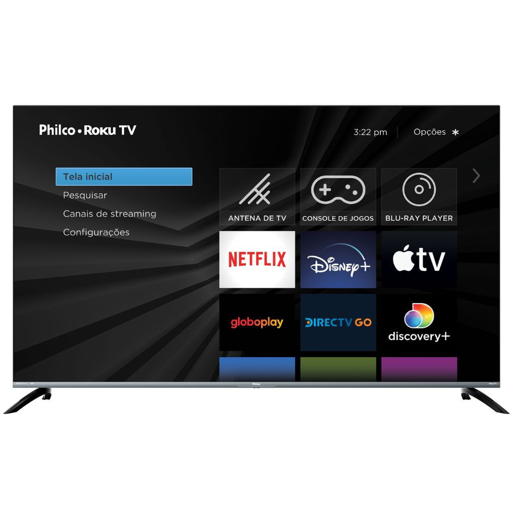 Imagem Smart Tv Philco 58 Polegadas 4K Led G70r2csgbl