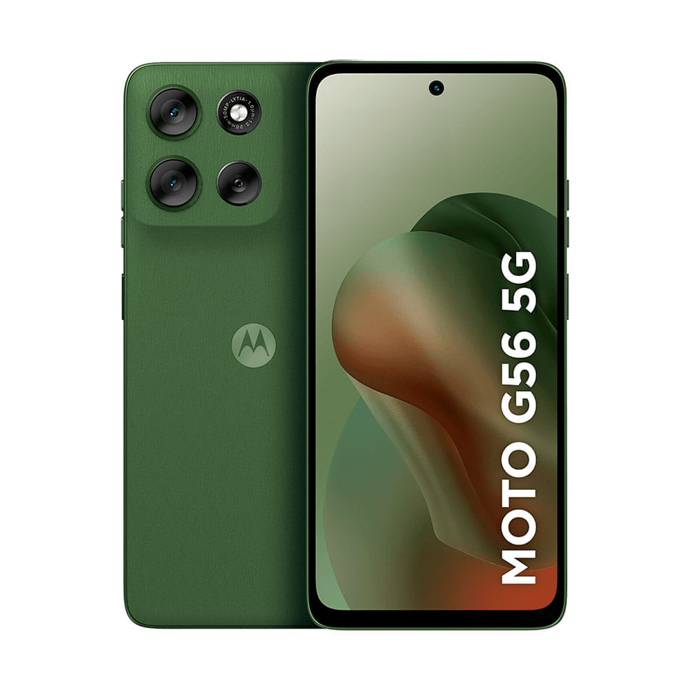 Imagem Smartphone Motorola Moto G56 256Gb Dual Chip 5G Tela 6.7" Câmera Dupla 50Mp+8Mp Verde