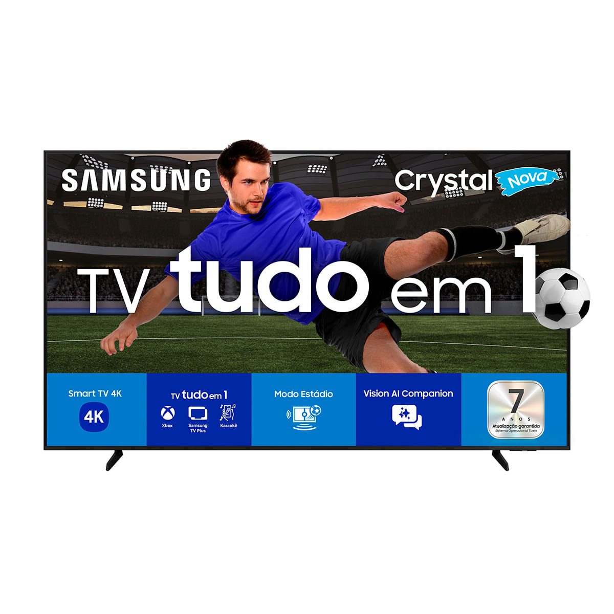 Imagem Samsung Smart Tv 65" Crystal Uhd 4K U8600f 2025 Xbox Cloud Gaming Ai Energy Mode Alexa Integrada