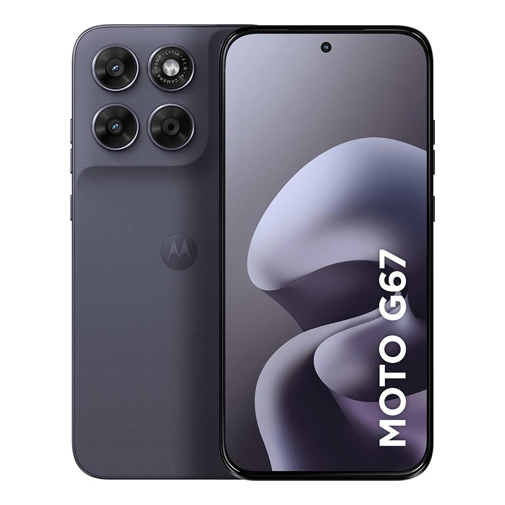 Imagem Smartphone Motorola Moto G67 5G 128Gb - Chumbo, 12Gb (4Gb Ram + 8Gb Ram Boost), Câmera 50Mp, Selfie 32Mp E Tela 6,8"