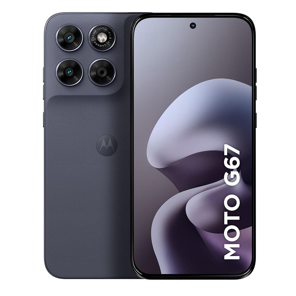 Imagem Smartphone Motorola Moto G67 5G Chumbo, 128Gb, 4Gb Ram E Câmera 50Mp Sony Lytia 600