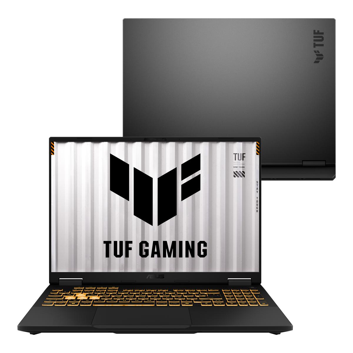 Imagem Notebook Asus Tuf Gaming F16 Fx608jhr Nvidia Rtx 5050 Intel Core I7 14650Hx 16Gb Ram 512Gb Ssd Windows 11 Tela 16 165Hz Nível Ips Cinza - Rv016w