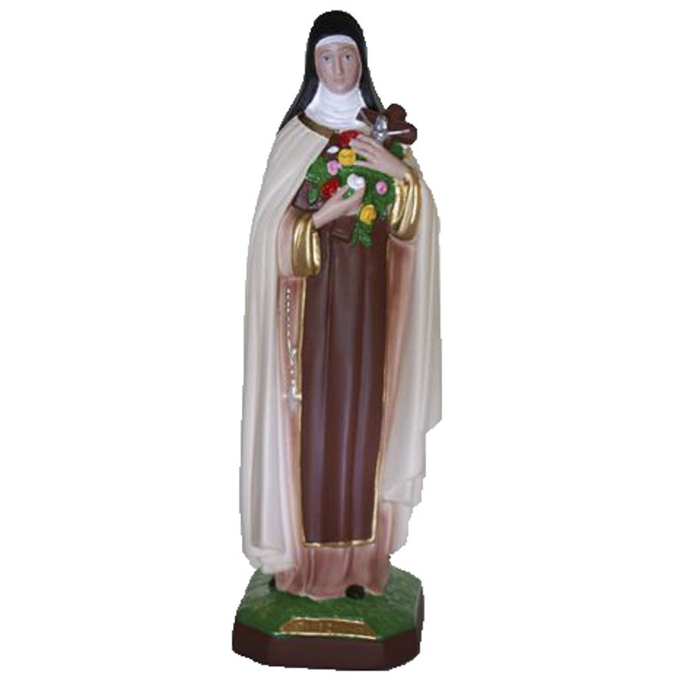 Santa Terezinha Tradicional 30Cm Em Gesso