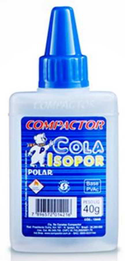 Cola Isopor Polar 40 Gramas Compactor