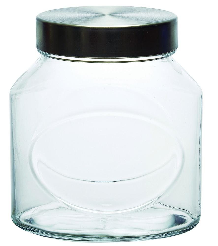 Pote De Vidro Elips 1,5L Incolor