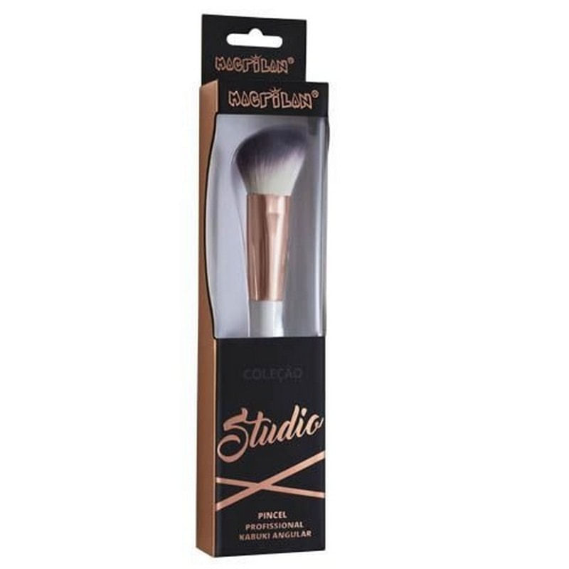 Pincel Macrilan Studio Profissional Kabuki Angular E04