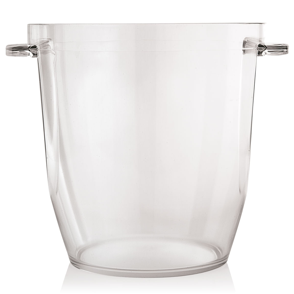 Champanheira Multiuso Cooler Pra Bebidas Balde Gelo Acrílico Natural