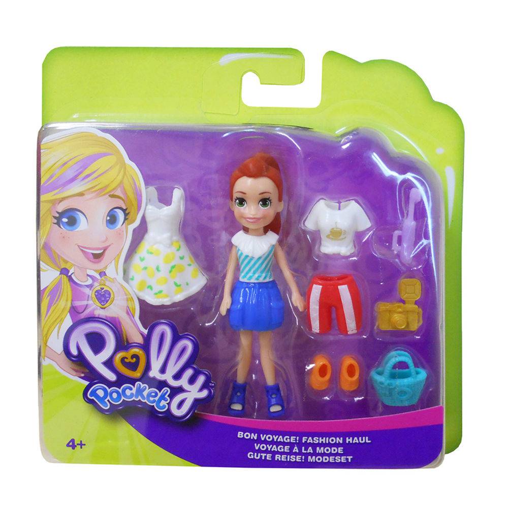 Polly Pocket Viagem De Modas Bon Voyage - Mattel