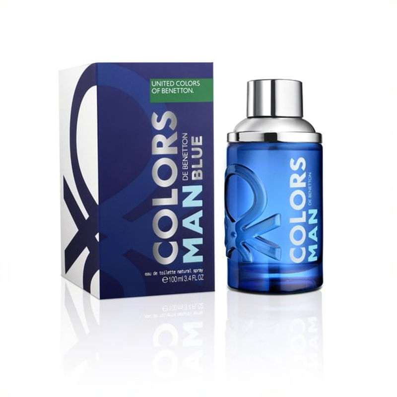Perfume Masculino Benetton Colors Man Blue 60Ml