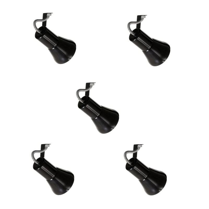 Kit 5 Spot Trilho Perfilado Eletro Calha Par20 Bulbo Ol3
