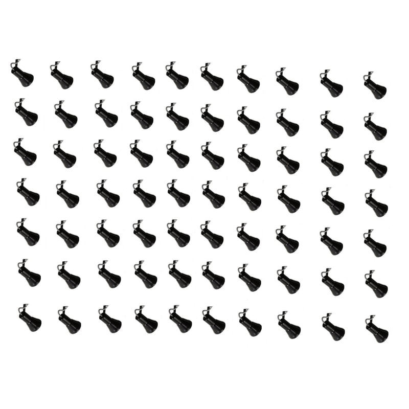 Kit 70 Spot Trilho Perfilado Eletro Calha Par20 Bulbo Ol3