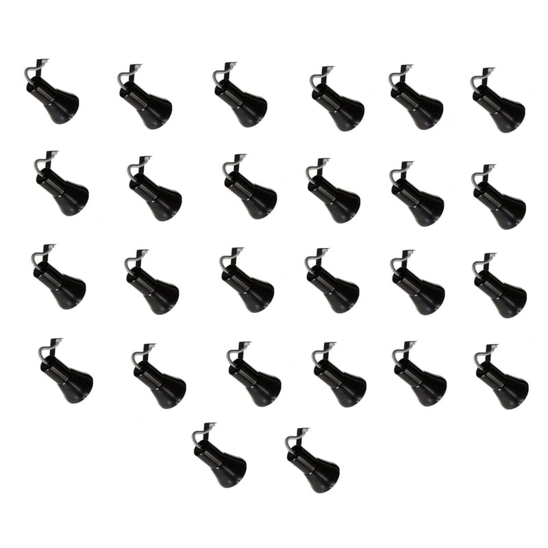 Kit 26 Spot Trilho Perfilado Eletro Calha Par20 Bulbo Ol3