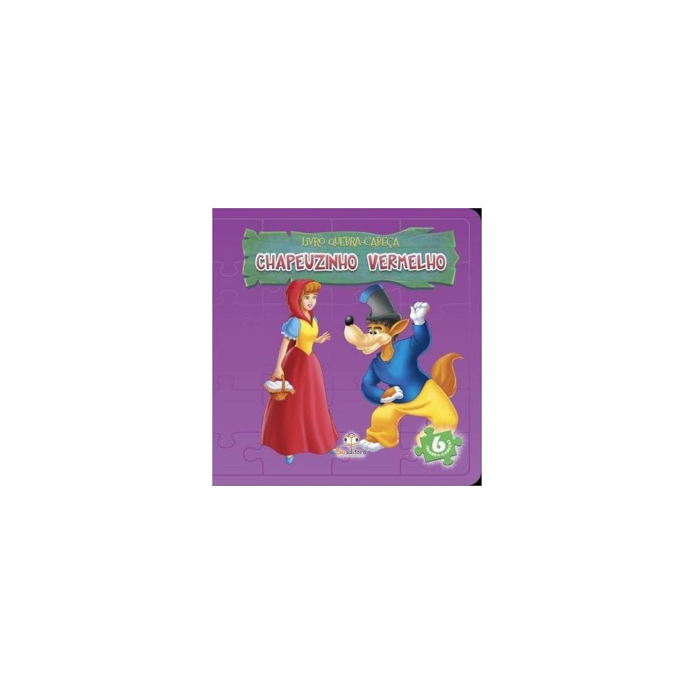 Livro - Livro Quebra Cabeça Pequeno Chapeuzinho