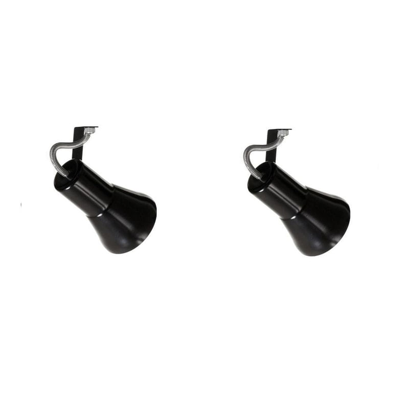 Kit 2 Spot Trilho Perfilado Eletro Calha Par20 Bulbo Ol3