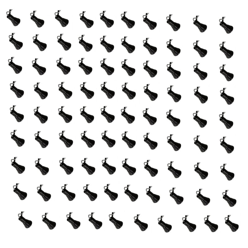Kit 90 Spot Trilho Perfilado Eletro Calha Par20 Bulbo Ol3