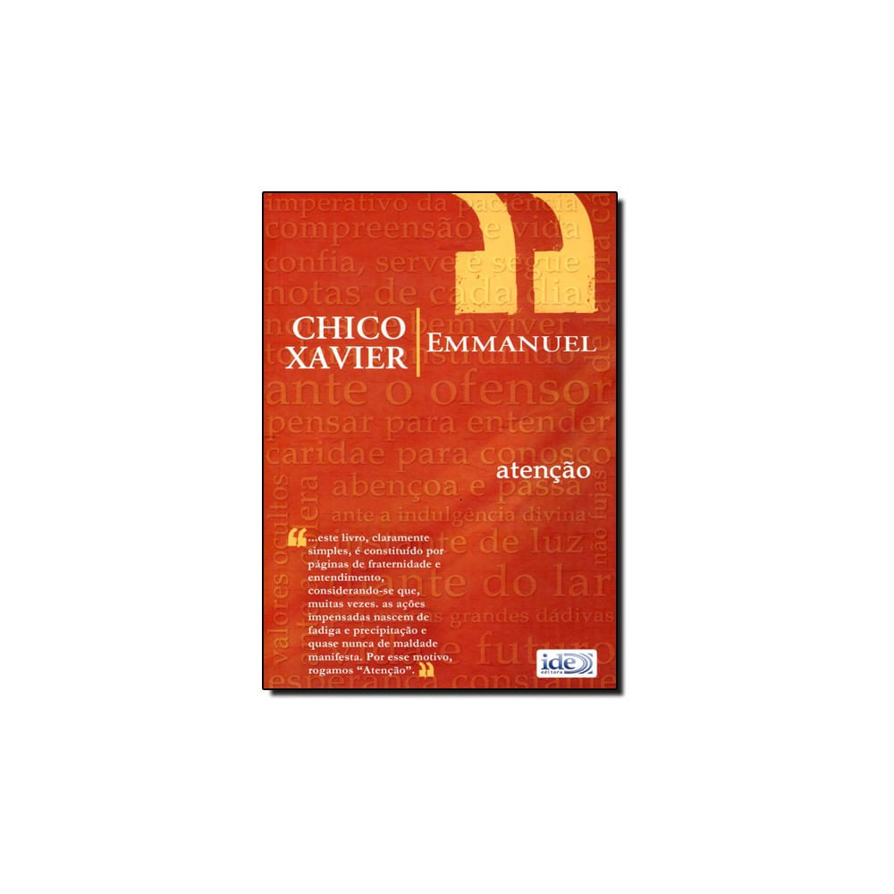 Livro - Atenção