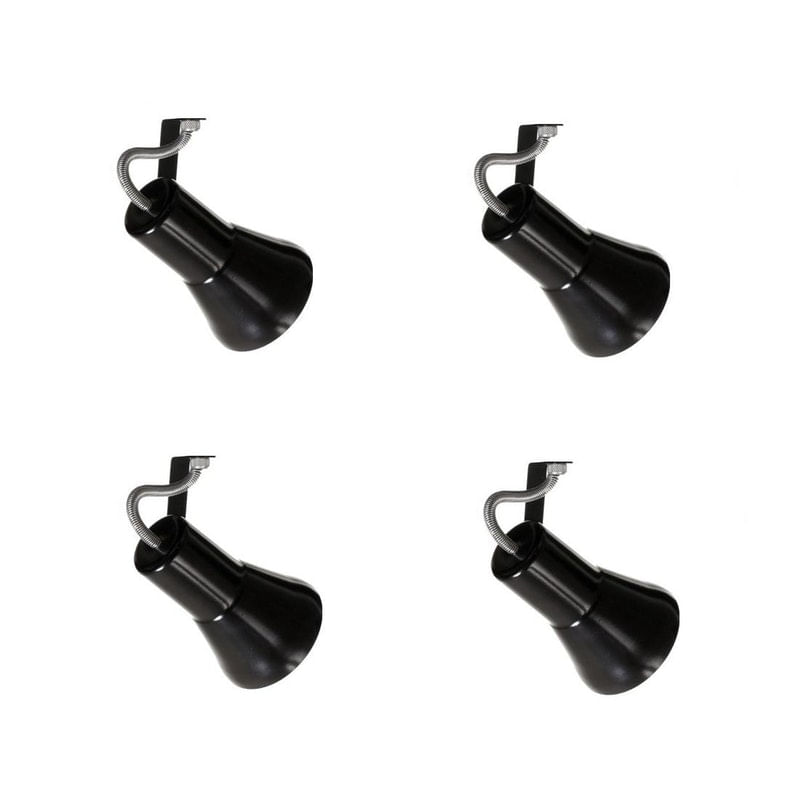 Kit 4 Spot Trilho Perfilado Eletro Calha Par20 Bulbo Ol3