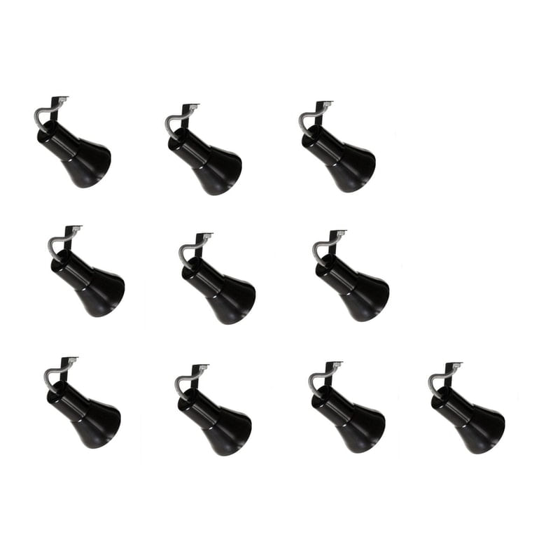 Kit 10 Spot Trilho Perfilado Eletro Calha Par20 Bulbo Ol3