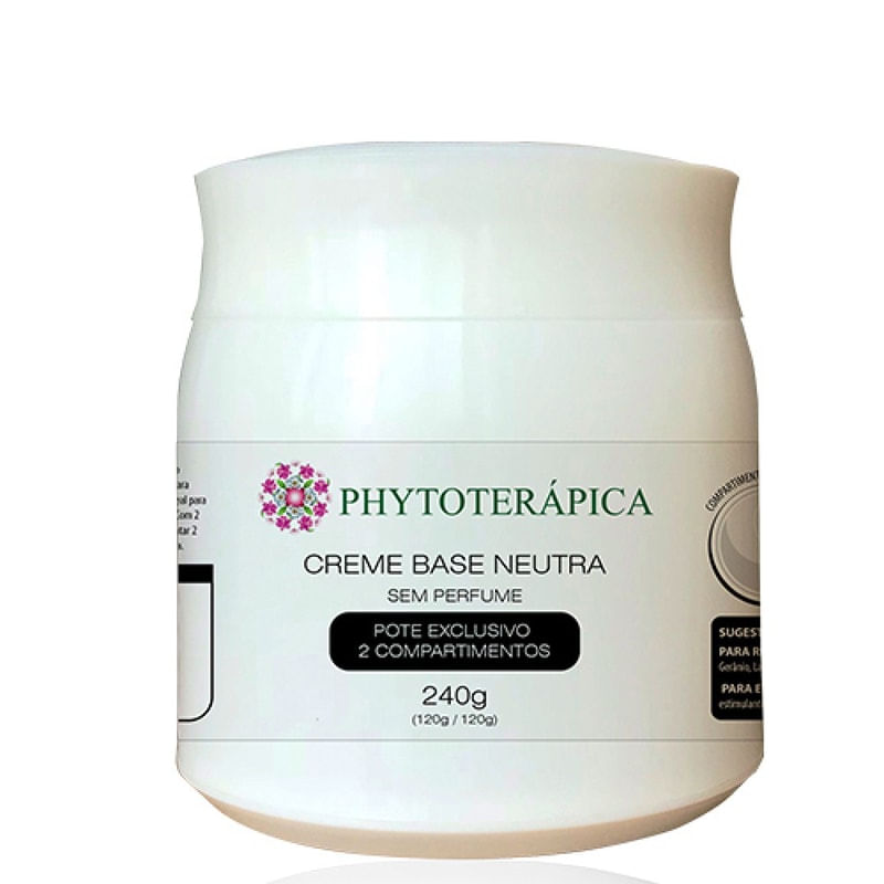 Creme Base Neutra 240G (Sem Perfume) Phytoterápica