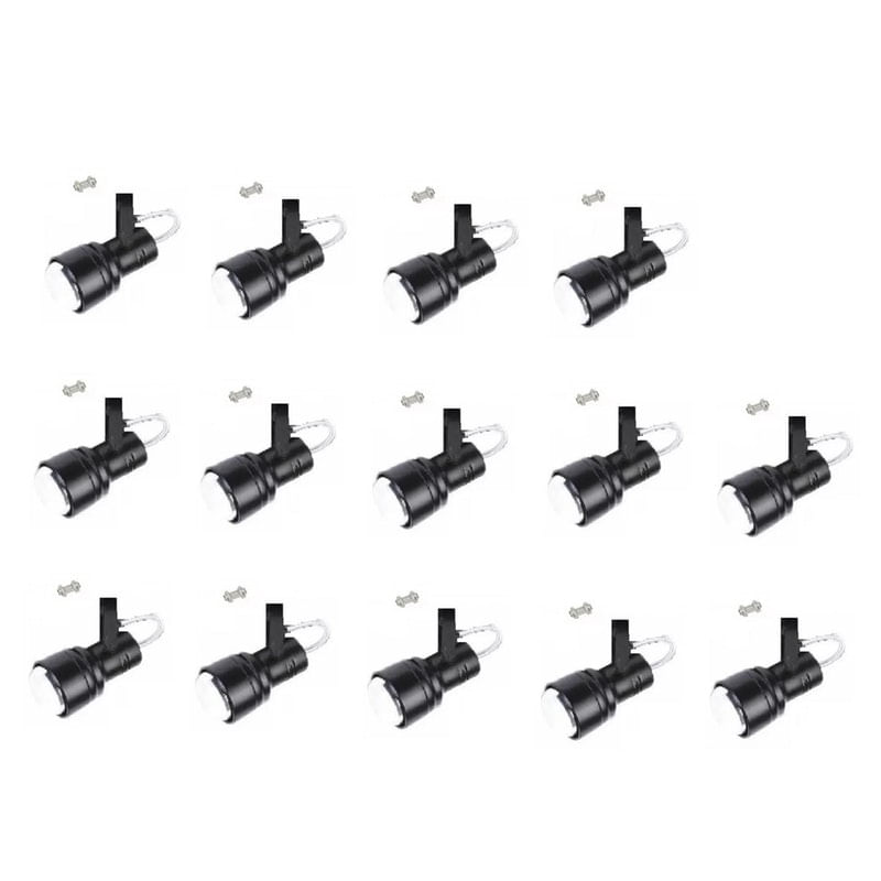 Kit 14 Spot Trilho Perfilado Eletro Calha Par20 Bulbo Ol4