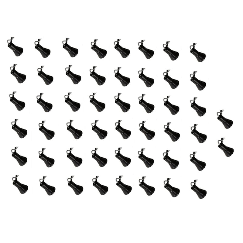Kit 50 Spot Trilho Perfilado Eletro Calha Par20 Bulbo Ol3