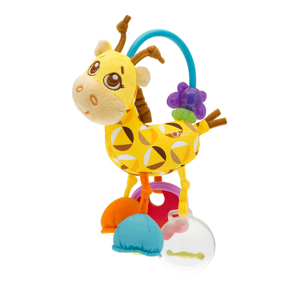 Chocalho Para Bebê 4Ever Friends Sra. Girafa (3M+) - Chicco