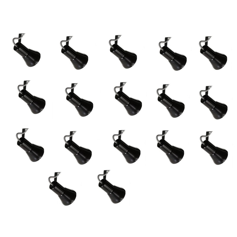 Kit 17 Spot Trilho Perfilado Eletro Calha Par20 Bulbo Ol3