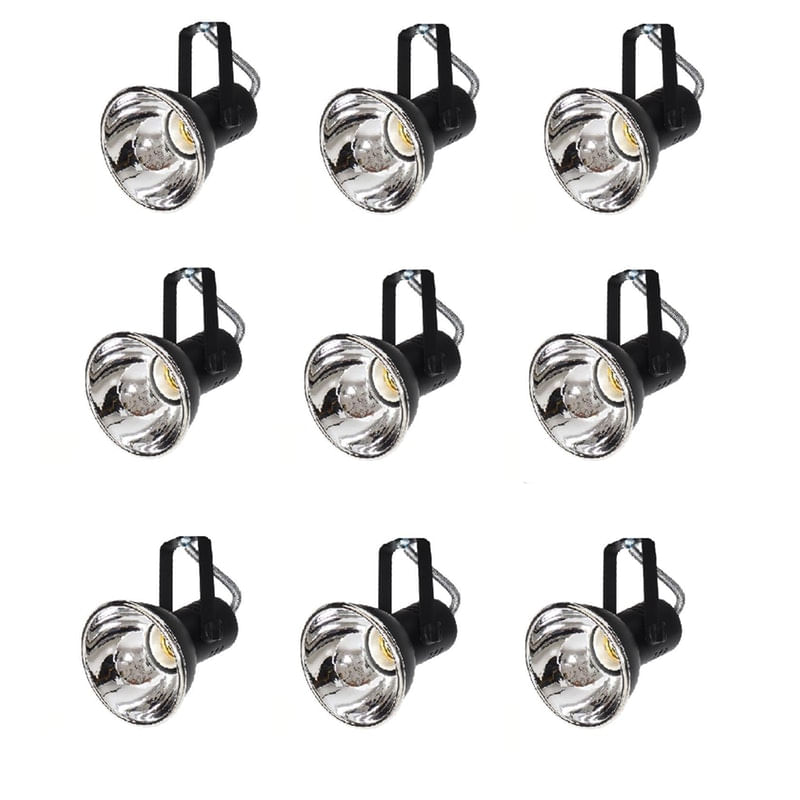 Kit 9 Spot Trilho Perfilado Eletro Calha Par20 Bulbo Ol5