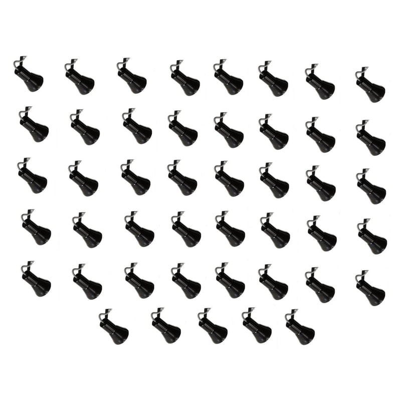 Kit 45 Spot Trilho Perfilado Eletro Calha Par20 Bulbo Ol3