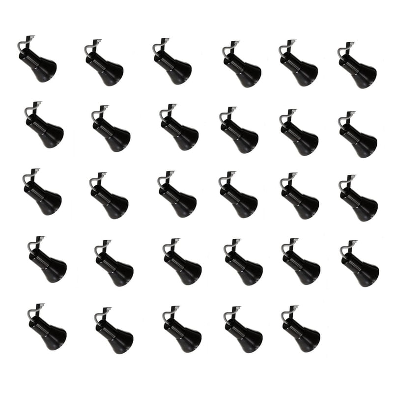 Kit 29 Spot Trilho Perfilado Eletro Calha Par20 Bulbo Ol3