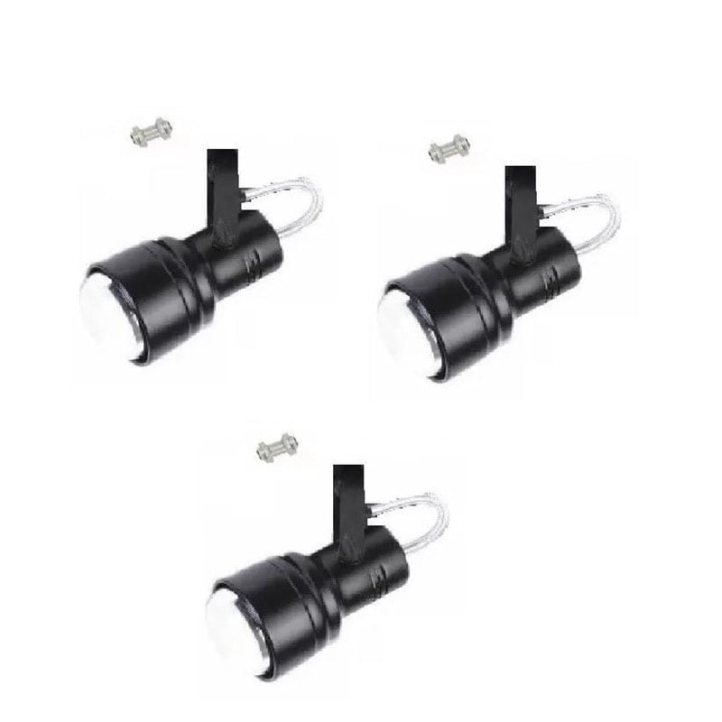 Kit 3 Spot Trilho Perfilado Eletro Calha Par20 Bulbo Ol4