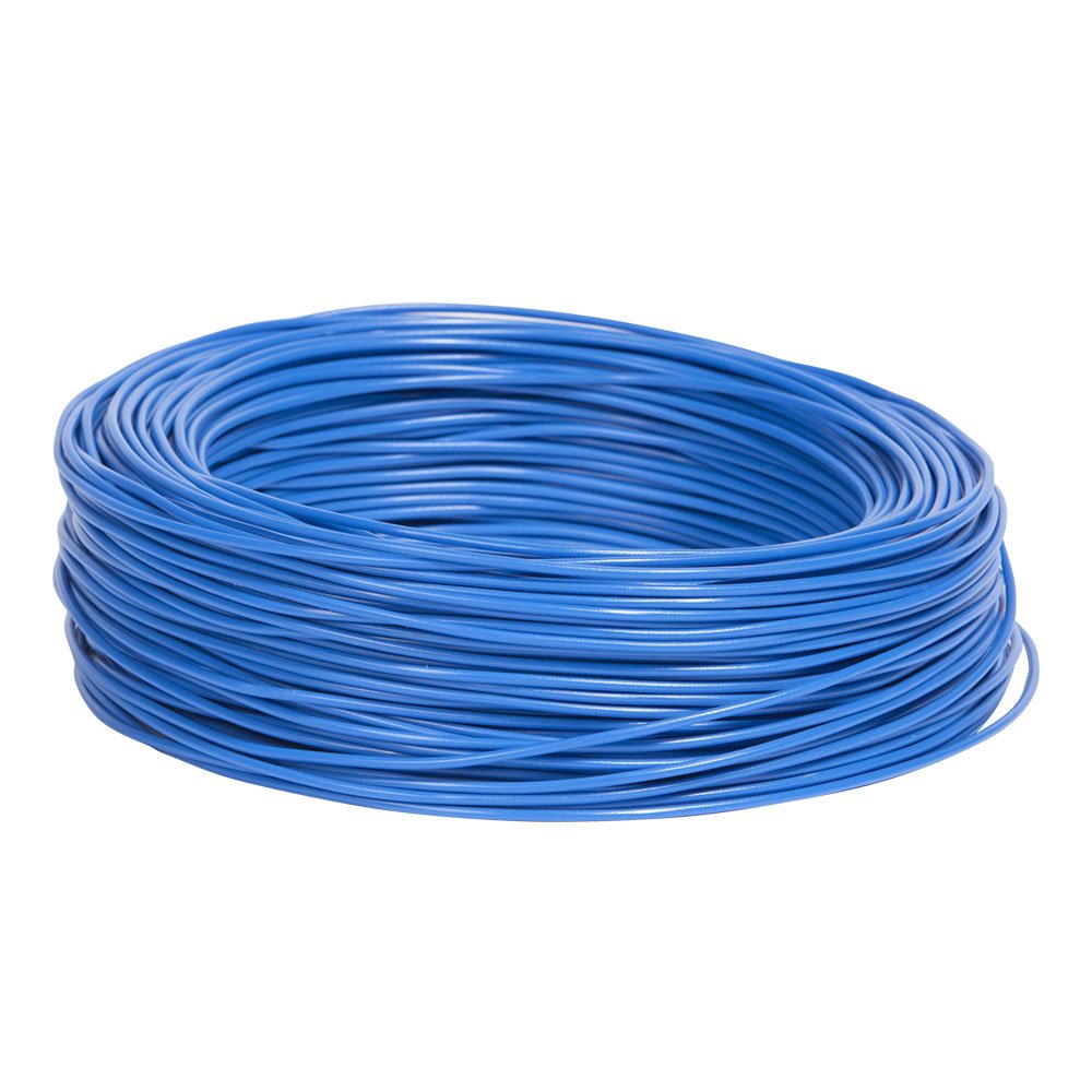 Cabo Flexível Remoto Technoise 100 Porcento Cobre 1.50 Mm Rolo 100 Metros Azul