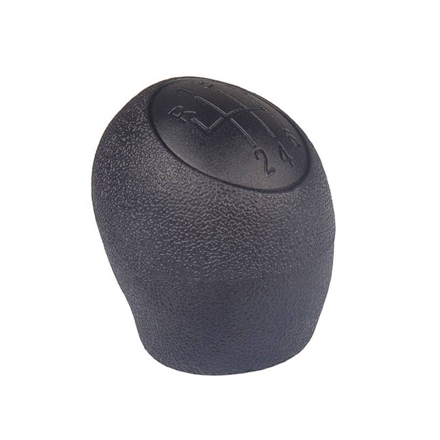 Manopla Bola De Câmbio Master - 6 Marchas Preta Nat