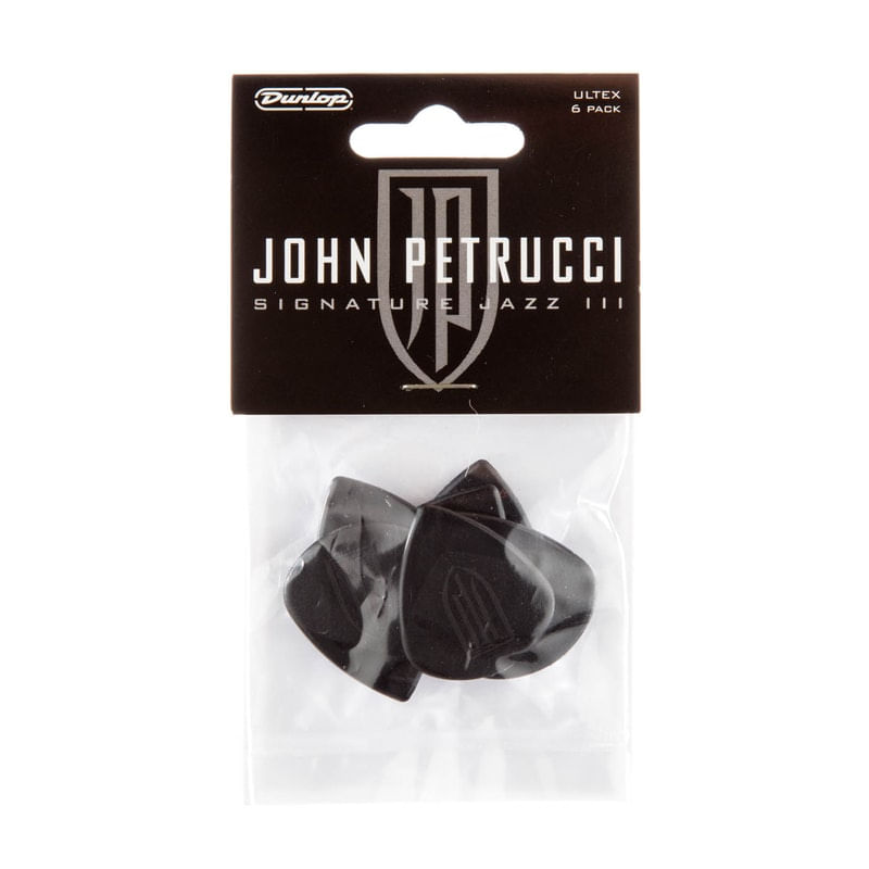 Kit 6 Peças Palheta Dunlop John Petrucci Jazz 3