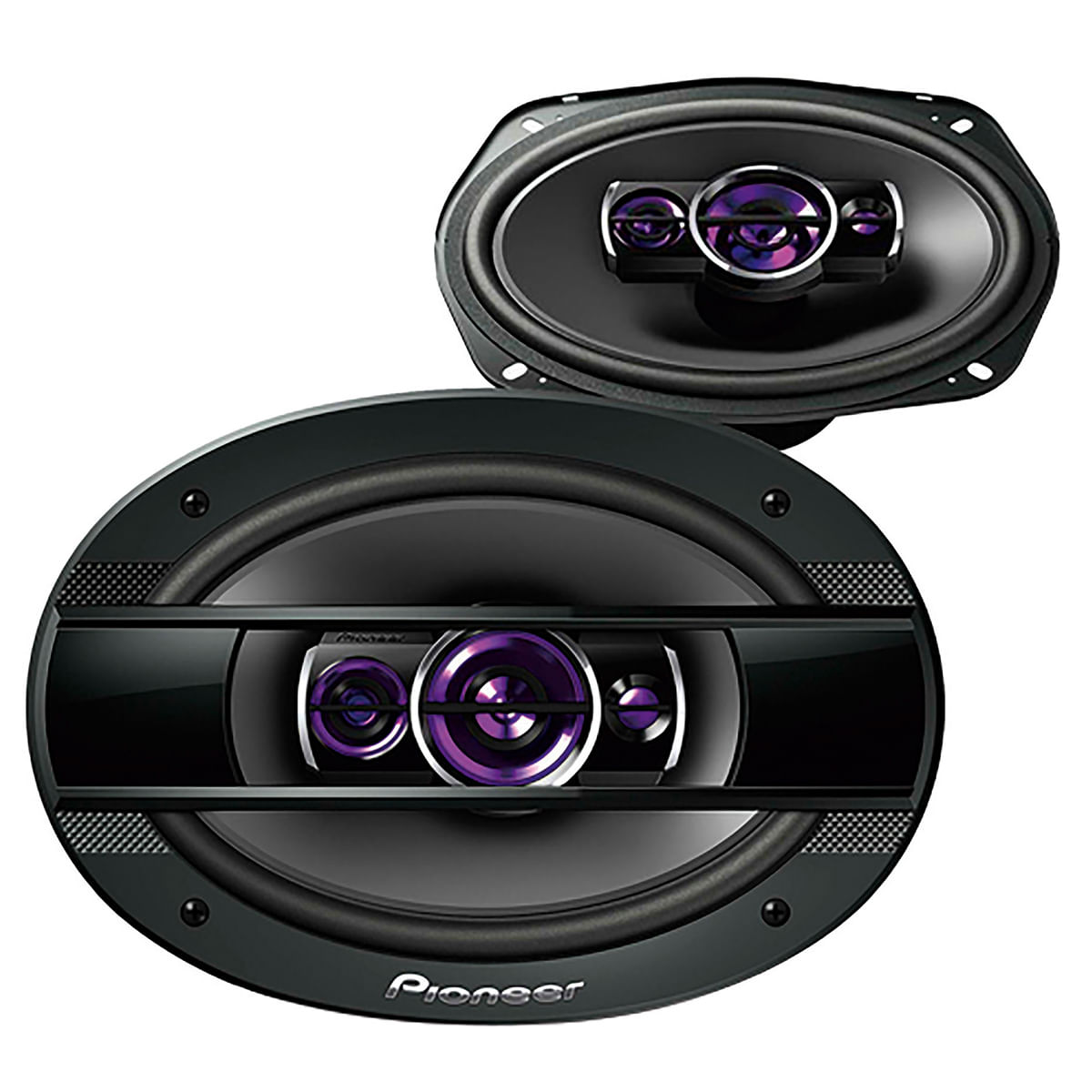Kit Auto Falante Pioneer Ts-6960Br 6X9, 400W, Bobina De Alumínio