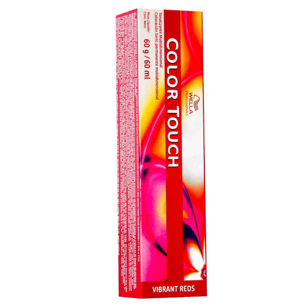 Coloração Wella Color Touch Vibrant Reds Tonalizante 5/66 Castanho Claro Violeta Intenso - 60G