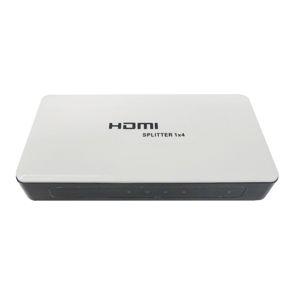 Divisor Hdmi 1 Entrada E 4 Saída Para Tv De Plasma Branco